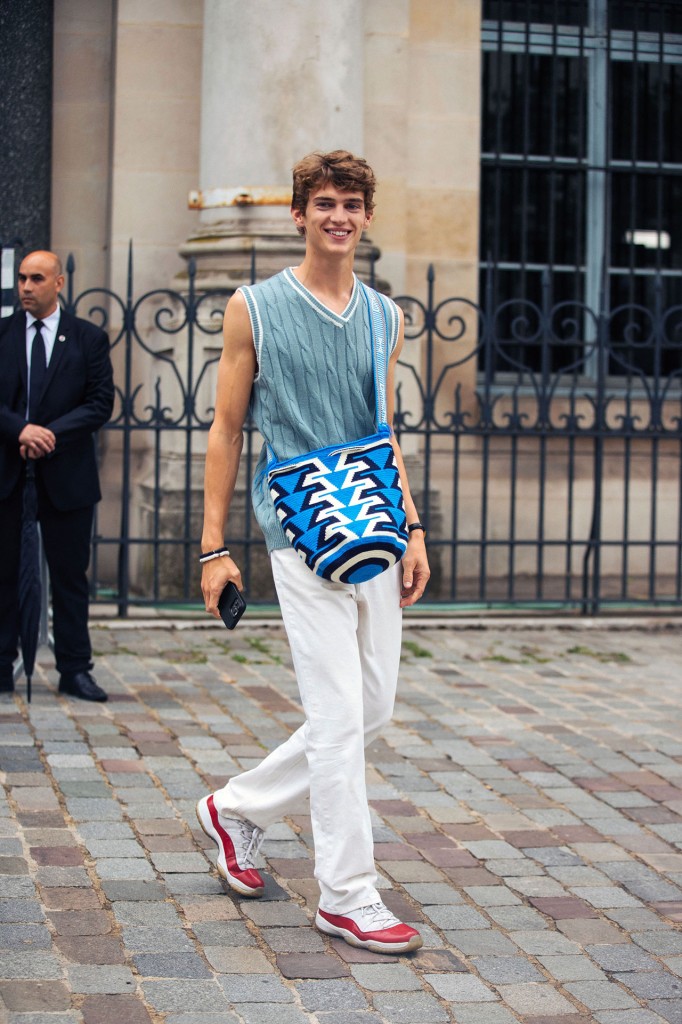 Model Street Style At Paris Mens Fashion Week Ss23 Elite Model Look 0309